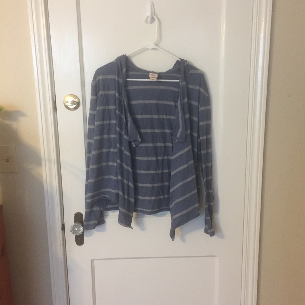 Target Hooded Draped Cardigan